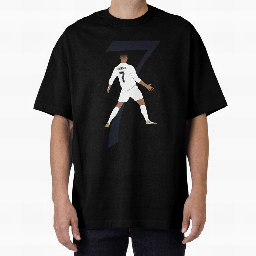 Cristiano Ronaldo #7 Oversized T-Shirt Showcase Match Day Hype around FIFA World Cup 2026 Group Stage, Cristiano Ronaldo, Haaland and CR7, Argentina, France and Brazil, Game Day Rituals, Football Legends, Country Pride and the Road to the Final;