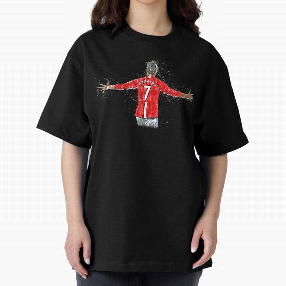 Cristiano Ronaldo 8 Oversized T-Shirt Bring Legendary Rivalry Energy to FIFA World Cup 2026 Group Stage for Fans of Neymar, Haaland and Cristiano Ronaldo and France, Bringing Soccer Culture, Superstar Moments, National Team Dreams and Competitive