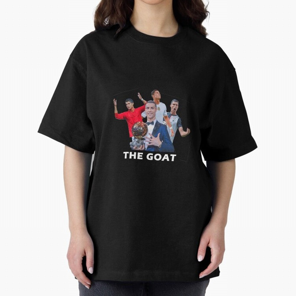 Cristiano Ronaldo Oversized T-Shirt Fuel Your Fan Pride for the FIFA World Cup 2026 Group Stage Journey through Haaland Highlights, Portugal Pride, Retro Football Energy, Iconic Rivalries, Trophy Chase Drama and Stadium Atmosphere; Made for Die