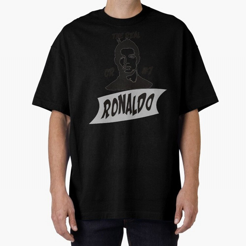 The Real Ronaldo Oversized T-Shirt Back the Journey through the FIFA World Cup 2026 Group Stage Journey through Haaland Highlights, Argentina Pride, Tournament Hype, Historic Matchups, Family Viewing Parties and Global Sports Pride; Perfect for