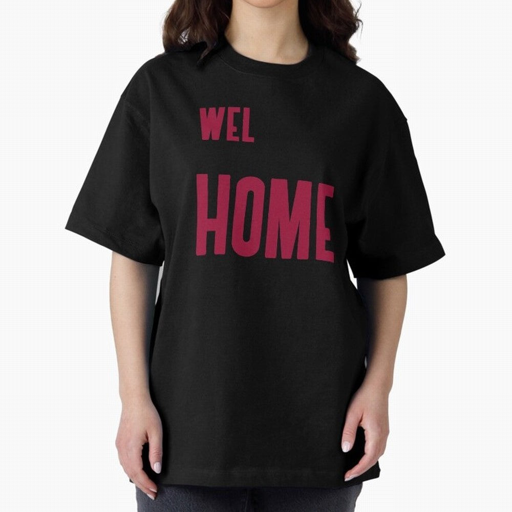 Welcome Home Cristiano Oversized T-Shirt Create Match Day Hype around FIFA World Cup 2026 Group Stage, Neymar, Brazil, Portugal and Argentina, Retro Football Energy, Iconic Rivalries, Trophy Chase Drama and Stadium Atmosphere; Ideal for Fans Who
