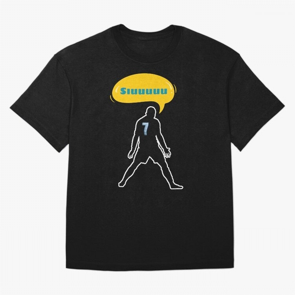 Siuuu Cristiano ronaldo goal Oversized T-Shirt Celebrate Fan Culture around Global Football Passion for FIFA World Cup 2026 USA Canada Mexico, Built around CR7 and Messi, France and Portugal, Fan Favorite Moments, National Team Passion, Big Match