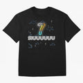 Siuuuuuu 7 CR7 goal funny Oversized T-Shirt Remember Iconic Moments from the FIFA World Cup 2026 USA Canada Mexico Journey through Mbappe Highlights, Netherlands Pride, Championship Spirit, Famous Goals, Roaring Crowds and International Football