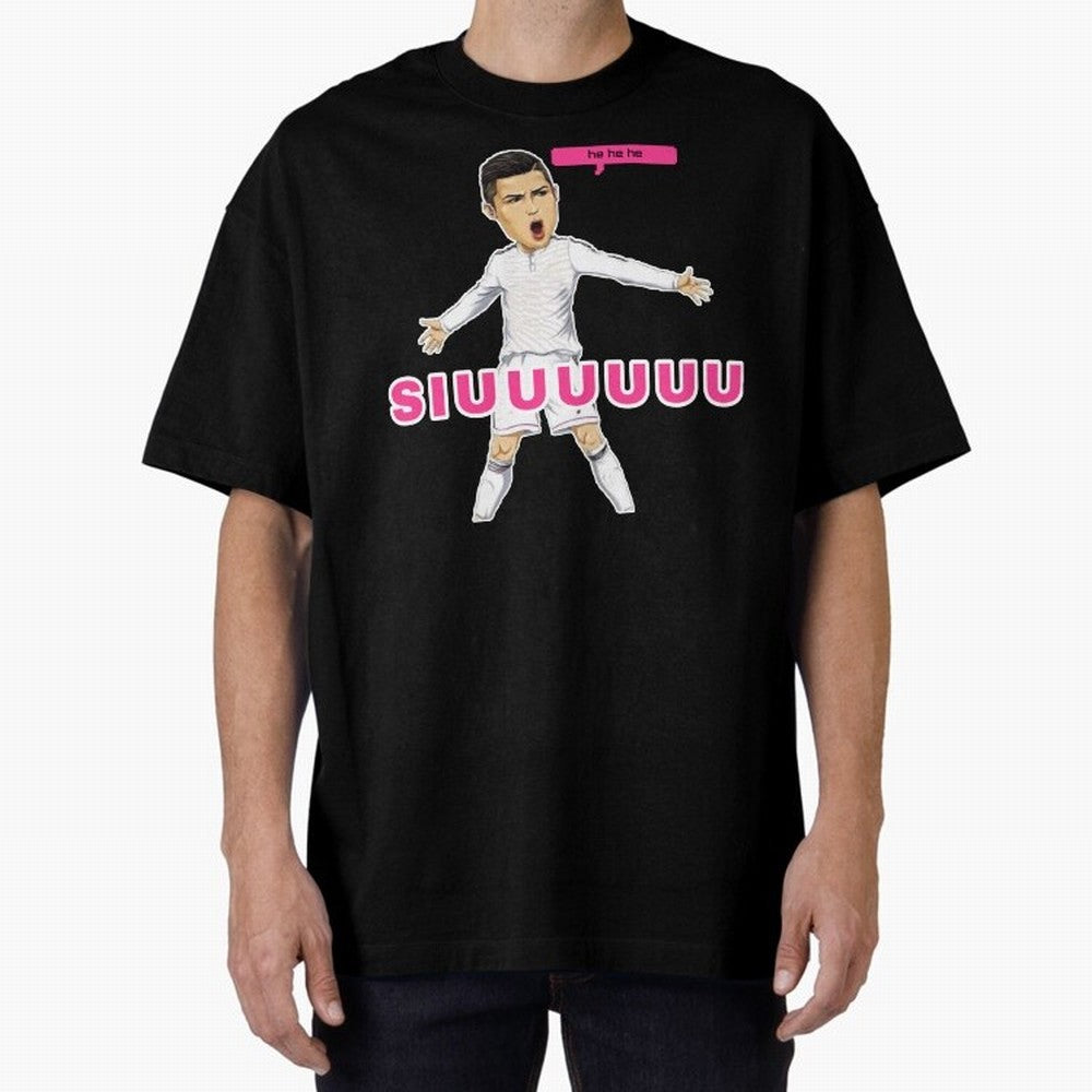 hehehe suiii Oversized T-Shirt Feel the Roar of Match Day Hype around FIFA World Cup 2026 USA Canada Mexico, Haaland, Spain, Match Day Excitement, Supporter Culture, Golden Goals and Global Football Passion; Perfect for Fans, Collectors, Family