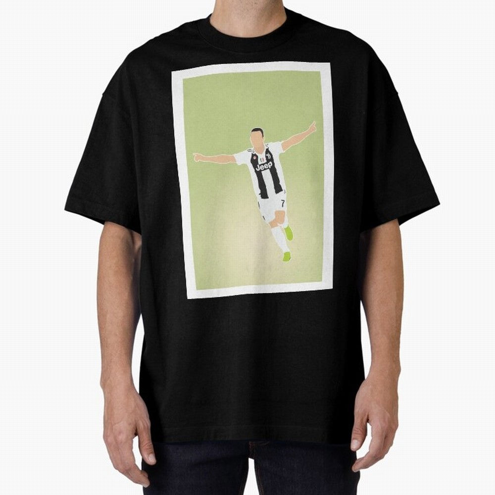 CRISTIANO RONALDO Oversized T-Shirt Live the Energy of the FIFA World Cup 2026 USA Canada Mexico Journey through Messi and Cristiano Ronaldo Highlights, Spain and Netherlands Pride, Vintage Soccer Flavor, Modern Football Stars, National Flags and