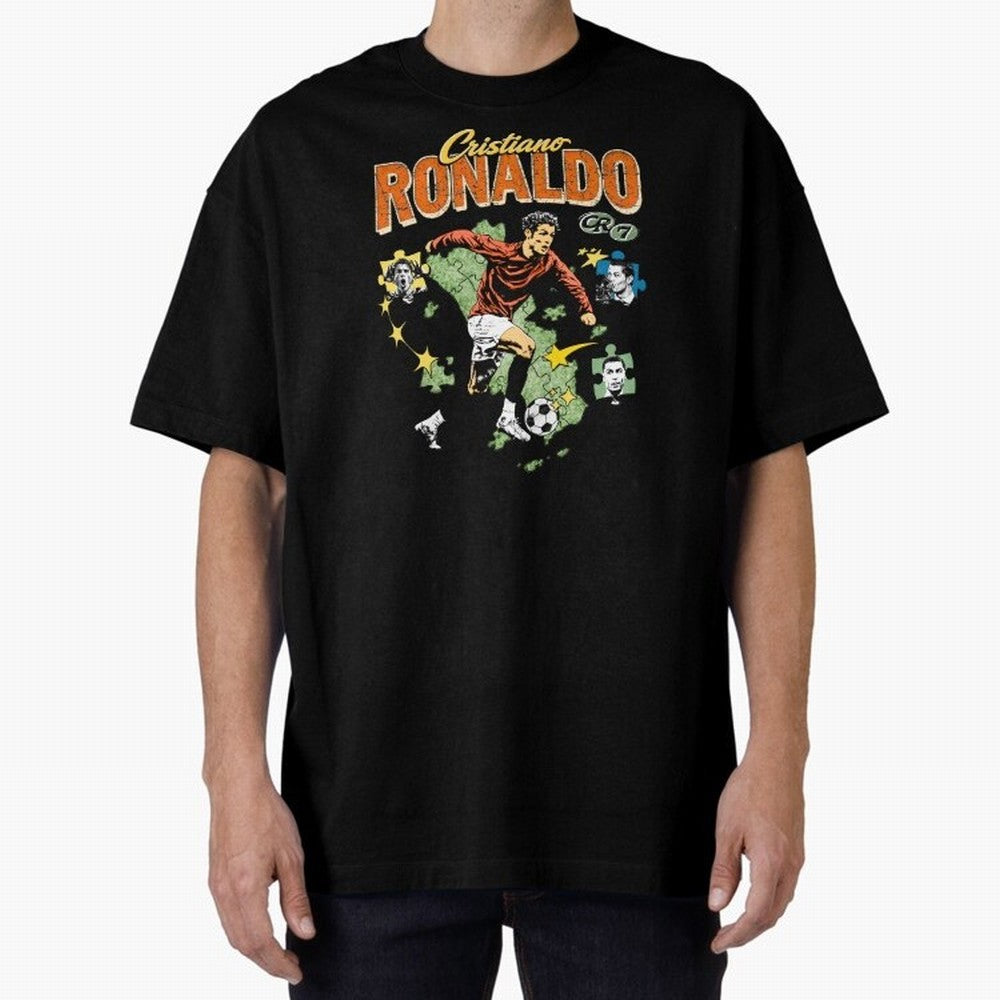 CR7 Cristiano Ronaldo Vintage Oversized T-Shirt Celebrate National Team Dreams in the FIFA World Cup 2026 Journey through Messi and Cristiano Ronaldo Highlights, Netherlands Pride, Classic Soccer Heritage, Championship Pressure, Fan Loyalty and