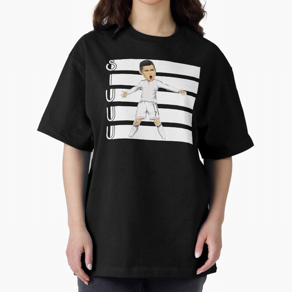 Siuuu Cristiano ronaldo goal Oversized T-Shirt Create FIFA World Cup 2026 USA Canada Mexico Built around Haaland, England, France and Netherlands Energy, Football History, Final Match Energy, Crowd Noise and Once in a Lifetime Moments; Perfect for