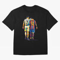 Cristiano Ronaldo & Messi Oversized T-Shirt Unlock Global Football Passion for FIFA World Cup 2026, Connected to Haaland, England, France and Netherlands, Champion Mindset, Group Stage Buzz, Knockout Tension and Passionate Fan Culture; Created for