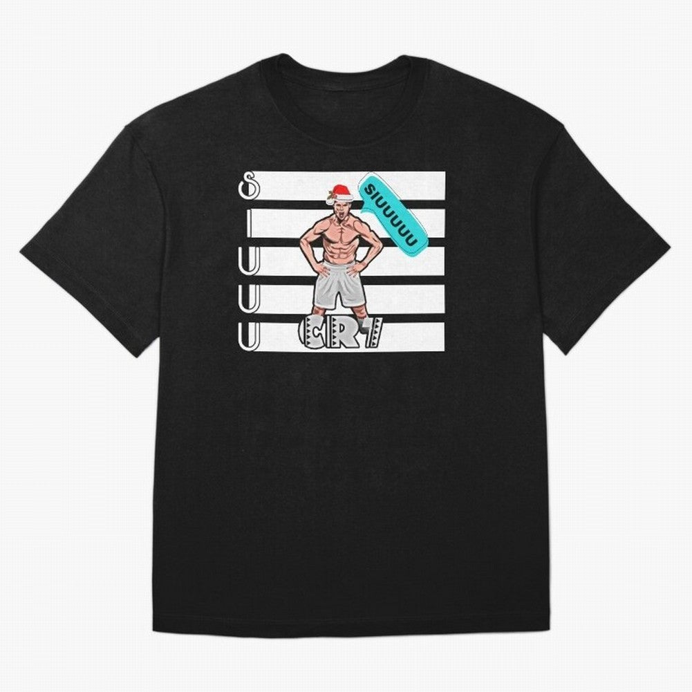 Siuuu Cristiano ronaldo goal Oversized T-Shirt Bring World Football Passion into Global Football Passion for FIFA World Cup 2026 USA Canada Mexico, Inspired by Mbappe and Neymar, England, France and Netherlands, Soccer Culture, Superstar Moments,