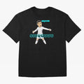 Hehehe siuuu Oversized T-Shirt Feel the Trophy Chase of Global Football Passion for FIFA World Cup 2026 USA Canada Mexico, Driven by Messi, Neymar and Mbappe, France and Portugal, Goal Celebration Energy, Supporter Heritage, Football Icons and