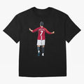 Legend Cristiano Ronaldo Oversized T-Shirt Honor the Football Icons of FIFA World Cup 2026 Group Stage Spirit, Featuring Portugal, Spain and Germany, Cristiano Ronaldo, Sports Nostalgia, International Competition, Famous Players and Unforgettable