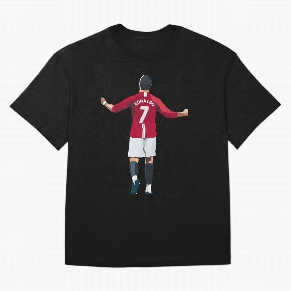 Legend Cristiano Ronaldo Oversized T-Shirt Honor the Football Icons of FIFA World Cup 2026 Group Stage Spirit, Featuring Portugal, Spain and Germany, Cristiano Ronaldo, Sports Nostalgia, International Competition, Famous Players and Unforgettable