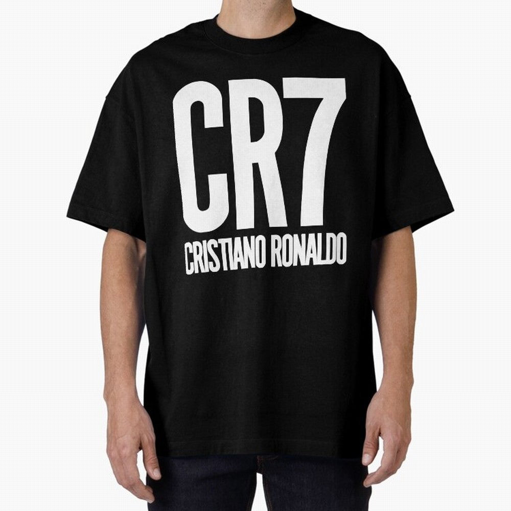 CR7 Cristiano Ronaldo Oversized T-Shirt Experience the Global Stage of Match Day Hype around FIFA World Cup 2026 USA Canada Mexico, Cristiano Ronaldo, Haaland and CR7, Spain, Global Supporter Spirit, Legendary Goals, National Colors and Tournament
