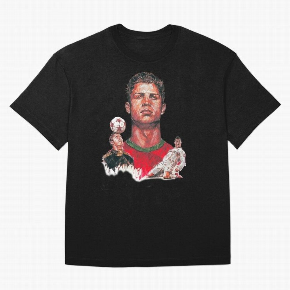 ronaldo Oversized T-Shirt Make the Season About Match Day Hype around FIFA World Cup 2026 USA Canada Mexico, Haaland, France, Sports Nostalgia, International Competition, Famous Players and Unforgettable Victories; Ideal for Passionate Fans Who