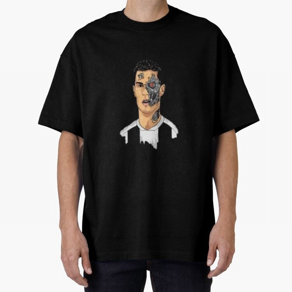 Cristiano Ronaldo isn't a Human Oversized T-Shirt Follow the Final Road of Global Football Passion for FIFA World Cup 2026 USA Canada Mexico, Inspired by Mbappe, Portugal, Stadium Chants, National Pride, Trophy Dreams and Unforgettable Football