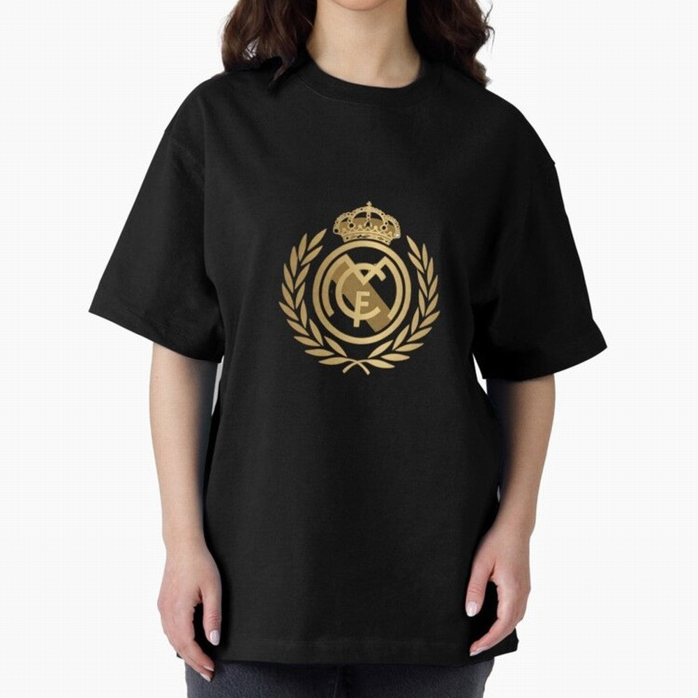REAL MADRID GOLDEN Oversized T-Shirt Join FIFA World Cup 2026 USA Canada Mexico Spirit, Driven by Germany, Messi, Neymar and Mbappe, Soccer Culture, Superstar Moments, National Team Dreams and Competitive Fire; Perfect for Supporters Who Want Bold