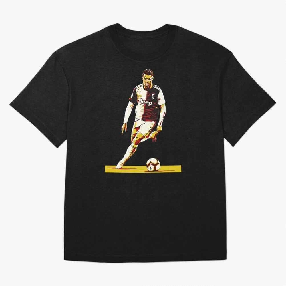 Cristiano Ronaldo Oversized T-Shirt Join Supporters Worldwide for FIFA World Cup 2026 USA Canada Mexico Spirit, with Spain, Neymar, Football History, Final Match Energy, Crowd Noise and Once in a Lifetime Moments; Perfect for Supporters Who Want