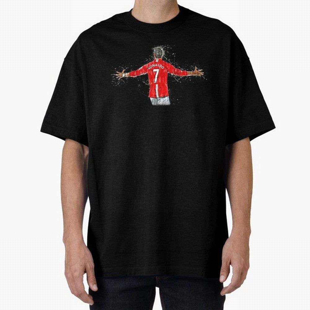 Cristiano Ronaldo Oversized T-Shirt Show Love for Legendary Goals in the FIFA World Cup 2026 Group Stage Journey through Messi, CR7 and Mbappe Highlights, Argentina and Brazil Pride, Worldwide Fan Energy, Dramatic Goals, Stadium Lights and