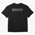 Cristiano Ronaldo SIIUUU Funny Oversized T-Shirt Celebrate the Next Chapter of FIFA World Cup 2026 USA Canada Mexico Inspired by Messi, Neymar and Mbappe, Argentina, France and Brazil Energy, Sports Nostalgia, International Competition, Famous