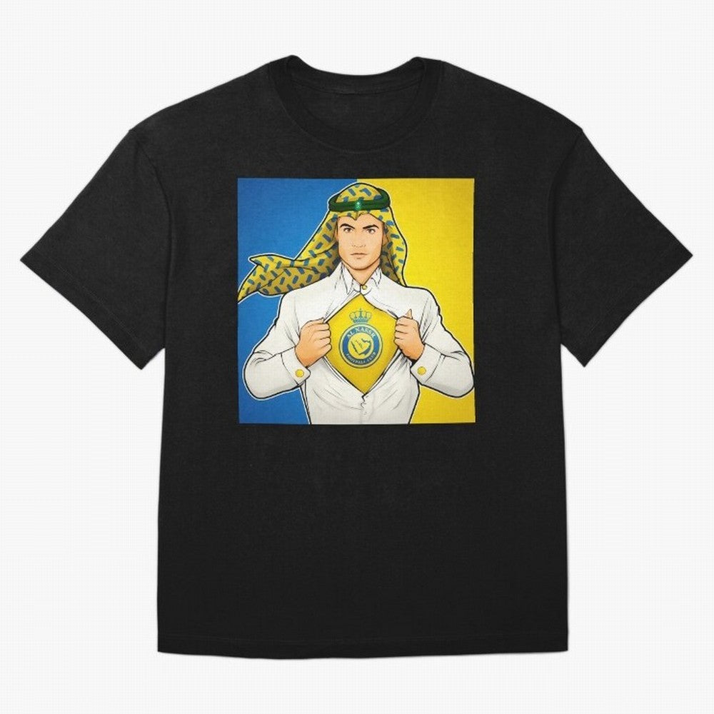 Al Nassr Cr7 Oversized T-Shirt Bring Global Tournament Vibes to FIFA World Cup 2026 Featuring Cristiano Ronaldo, Argentina, France and Brazil Energy, Worldwide Fan Energy, Dramatic Goals, Stadium Lights and Championship Celebrations; Created for