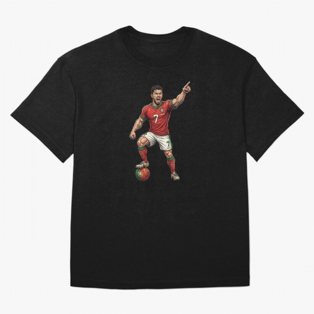 The ultimate soccer player | anime style Oversized T-Shirt Mark FIFA World Cup 2026 USA Canada Mexico Spirit, Inspired by Brazil, Portugal and Argentina, Mbappe, Classic Soccer Heritage, Championship Pressure, Fan Loyalty and International Pride;