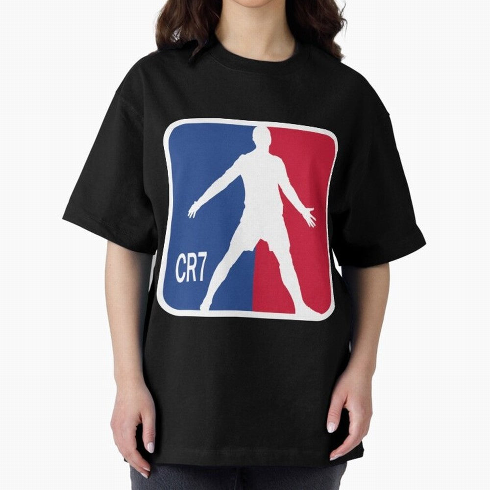 Cristiano Ronaldo 1 Oversized T-Shirt Relive FIFA World Cup 2026 Group Stage for Fans of Mbappe and Neymar and Netherlands, Bringing Supporter Pride, Iconic Celebrations, Legendary Names and Global Match Day Energy; Perfect for Fans, Collectors,