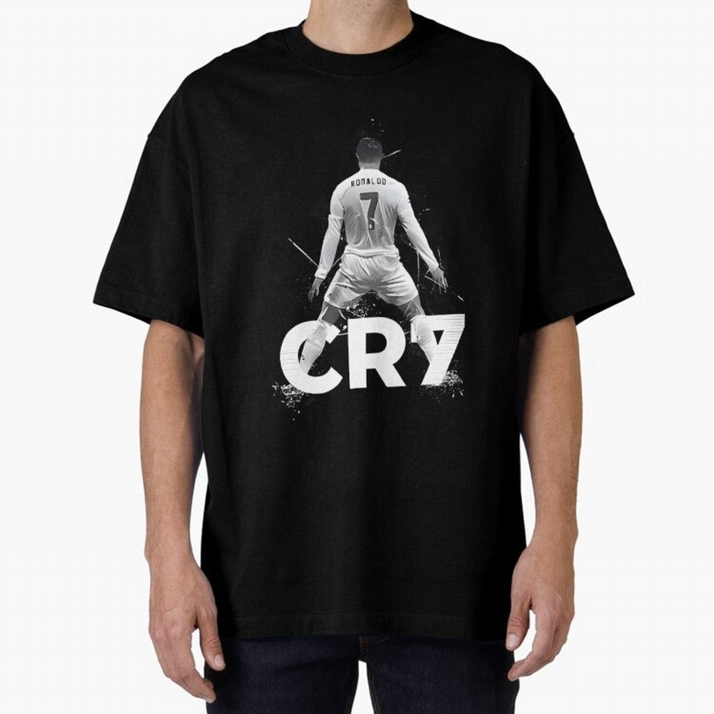 Cr7 Oversized T-Shirt Embrace Global Football Passion for FIFA World Cup 2026 Group Stage, Built around Cristiano Ronaldo, Argentina, Soccer Culture, Superstar Moments, National Team Dreams and Competitive Fire; Perfect for People Who Love