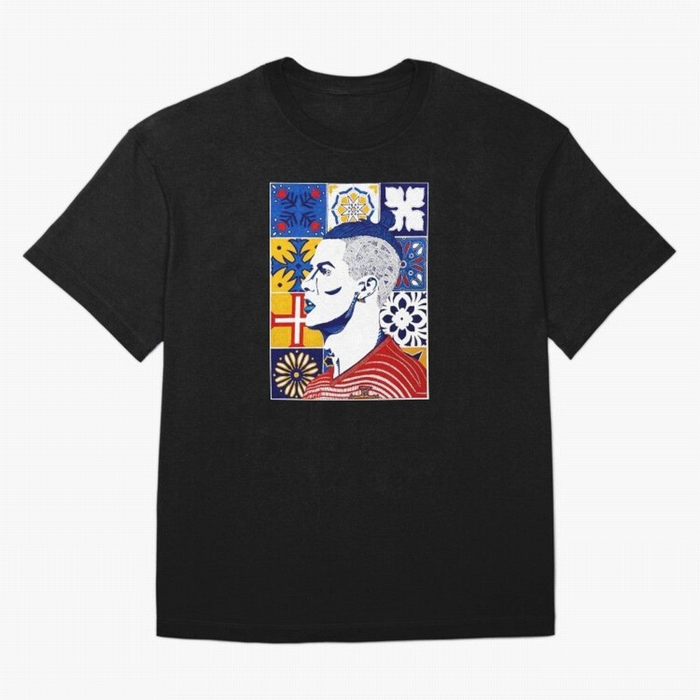 Cristiano Ronaldo Azulejos Oversized T-Shirt Support Your Favorite Stars during Global Football Passion for FIFA World Cup 2026 USA Canada Mexico, Celebrating CR7 and Messi, Spain, Supporter Pride, Iconic Celebrations, Legendary Names and Global
