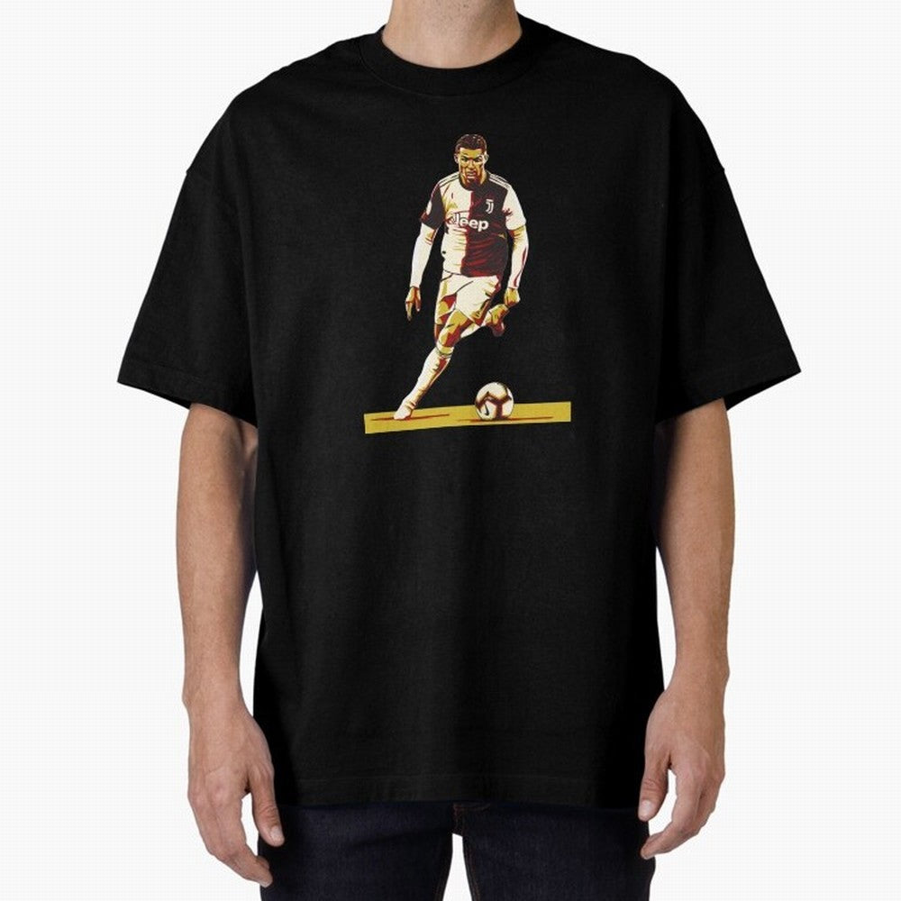 Ronaldo Oversized T-Shirt Bring a Champion Mindset to FIFA World Cup 2026 Spirit, Inspired by Brazil, Portugal and Argentina, Mbappe and Neymar, Football Festival Excitement, Trophy Ambitions, Country Rivalries and Star Player Buzz; Made for Die
