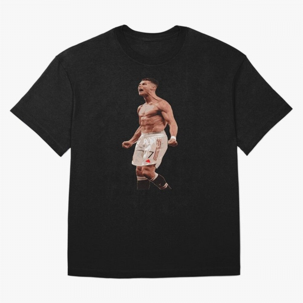 cristiano ronaldo manchester united Oversized T-Shirt Show Your Love for Match Day Hype around FIFA World Cup 2026, CR7 and Messi, England, Championship Spirit, Famous Goals, Roaring Crowds and International Football Unity; Built for Supporters