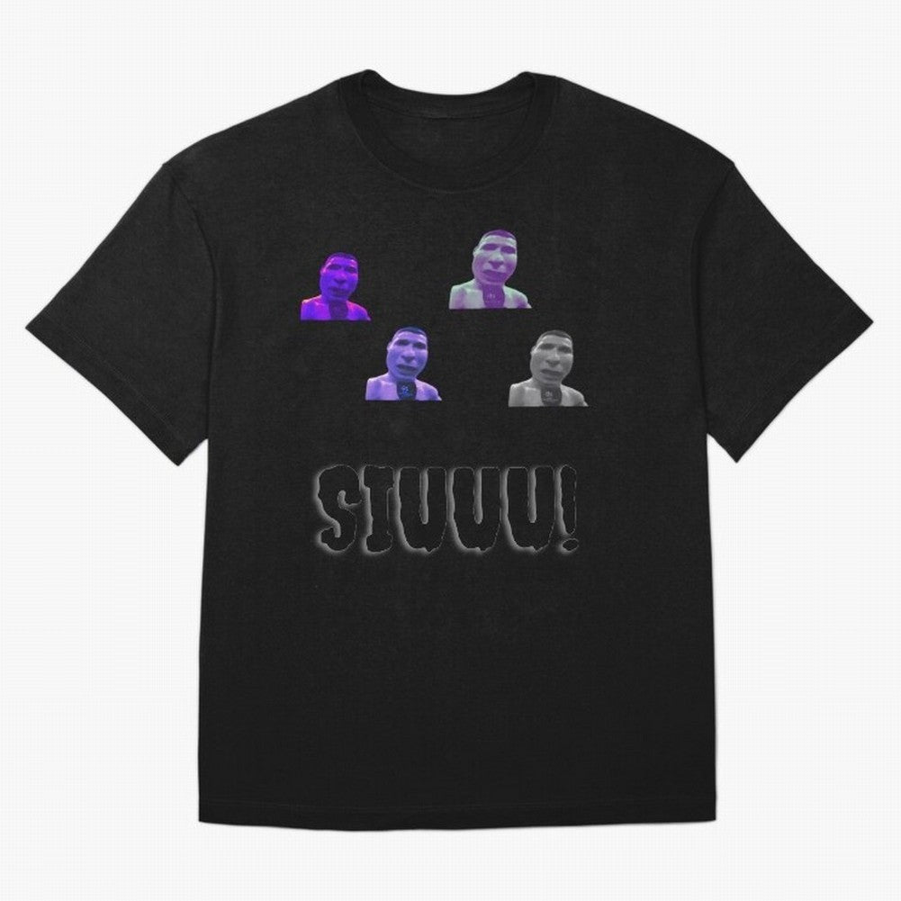 siuuu funny cr7 stickers 2022 Oversized T-Shirt Celebrate Golden Goal Energy in the FIFA World Cup 2026 Journey through CR7 and Messi Highlights, Spain and Netherlands Pride, Football History, Final Match Energy, Crowd Noise and Once in a Lifetime