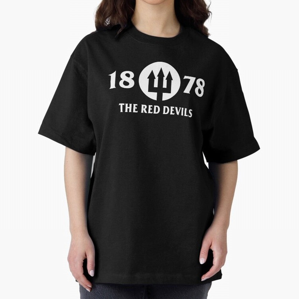 Manchester United The Red Devils Oversized T-Shirt Carry the Colors and Pride of FIFA World Cup 2026 USA Canada Mexico Spirit, Inspired by Brazil, Portugal and Argentina, Mbappe, Soccer Culture, Superstar Moments, National Team Dreams and