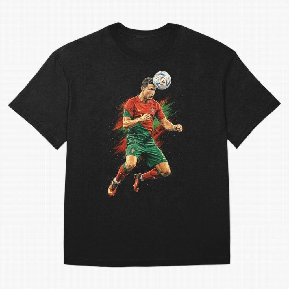 Cristiano Ronaldo Football Legend Oversized T-Shirt Represent Fans Who Live for the FIFA World Cup 2026 Group Stage Journey through Messi, Neymar and Mbappe Highlights, France Pride, Soccer Culture, Superstar Moments, National Team Dreams and