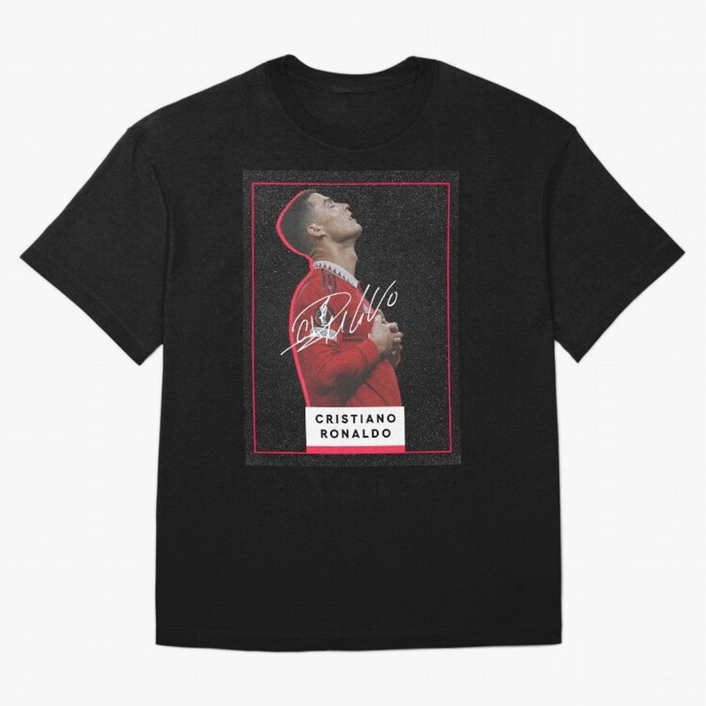 New Celebration Ronaldo Oversized T-Shirt Show Passion for the Stars of FIFA World Cup 2026 USA Canada Mexico Filled with CR7 and Messi, England Energy, Retro Football Energy, Iconic Rivalries, Trophy Chase Drama and Stadium Atmosphere; Ideal for