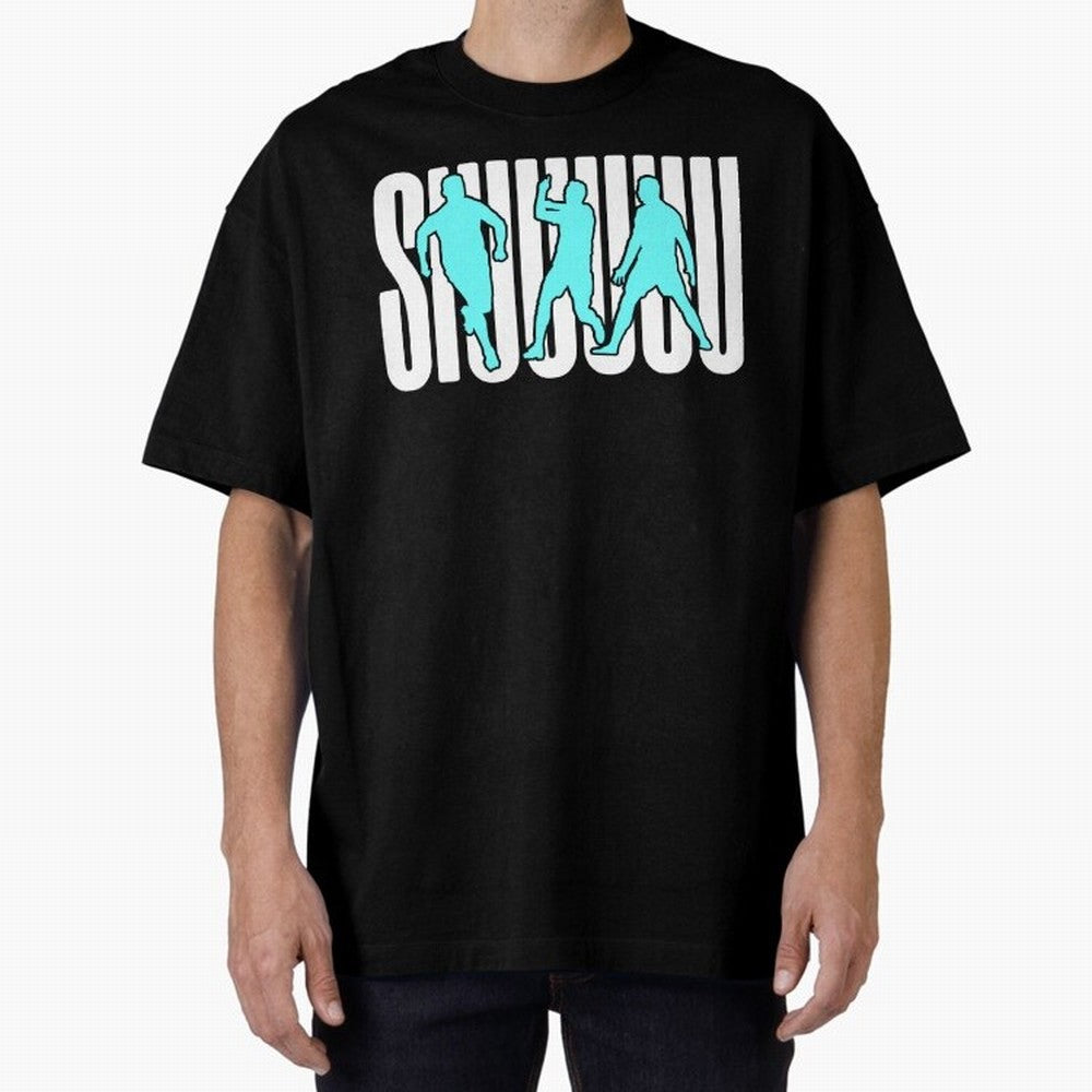 Siuuu Cristiano ronaldo suiii goal Oversized T-Shirt Bring a Champion Mindset to the FIFA World Cup 2026 Journey through Neymar, Haaland and Cristiano Ronaldo Highlights, England and Germany Pride, Football Passion, Legendary Performances, Festival
