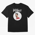 football POINT Oversized T-Shirt Show Your Love for FIFA World Cup 2026 Spirit, with Germany, Messi, CR7 and Mbappe, Match Day Excitement, Supporter Culture, Golden Goals and Global Football Passion; Ideal for Passionate Fans Who Love Underdog