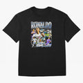 Cristiano Ronaldo El Bicho Oversized T-Shirt Bring Supporter Culture to Global Football Passion for FIFA World Cup 2026 Group Stage, Featuring Messi and Cristiano Ronaldo, Brazil, Portugal and Argentina, Supporter Pride, Iconic Celebrations,