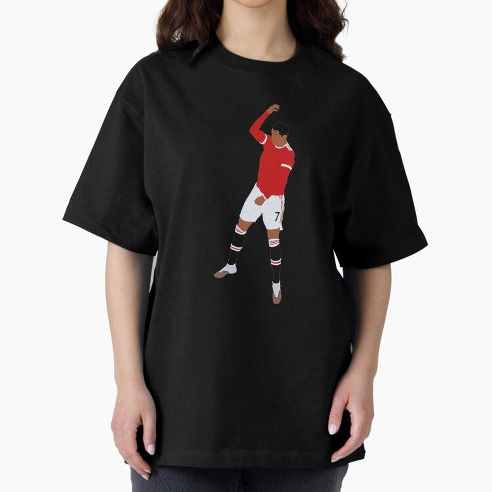 Cristiano Ronaldo Oversized T-Shirt Bring FIFA World Cup 2026 Group Stage Made for Cristiano Ronaldo, England and Germany Energy, Football Passion, Legendary Performances, Festival Vibes and Supporter Community; Built for Supporters Chasing Trophy