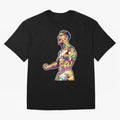 Cr7 Pop Art Oversized T-Shirt Bring Trophy Dreams to FIFA World Cup 2026 USA Canada Mexico Featuring Messi and Cristiano Ronaldo, Netherlands Energy, Soccer Culture, Superstar Moments, National Team Dreams and Competitive Fire; Made for Die Hard