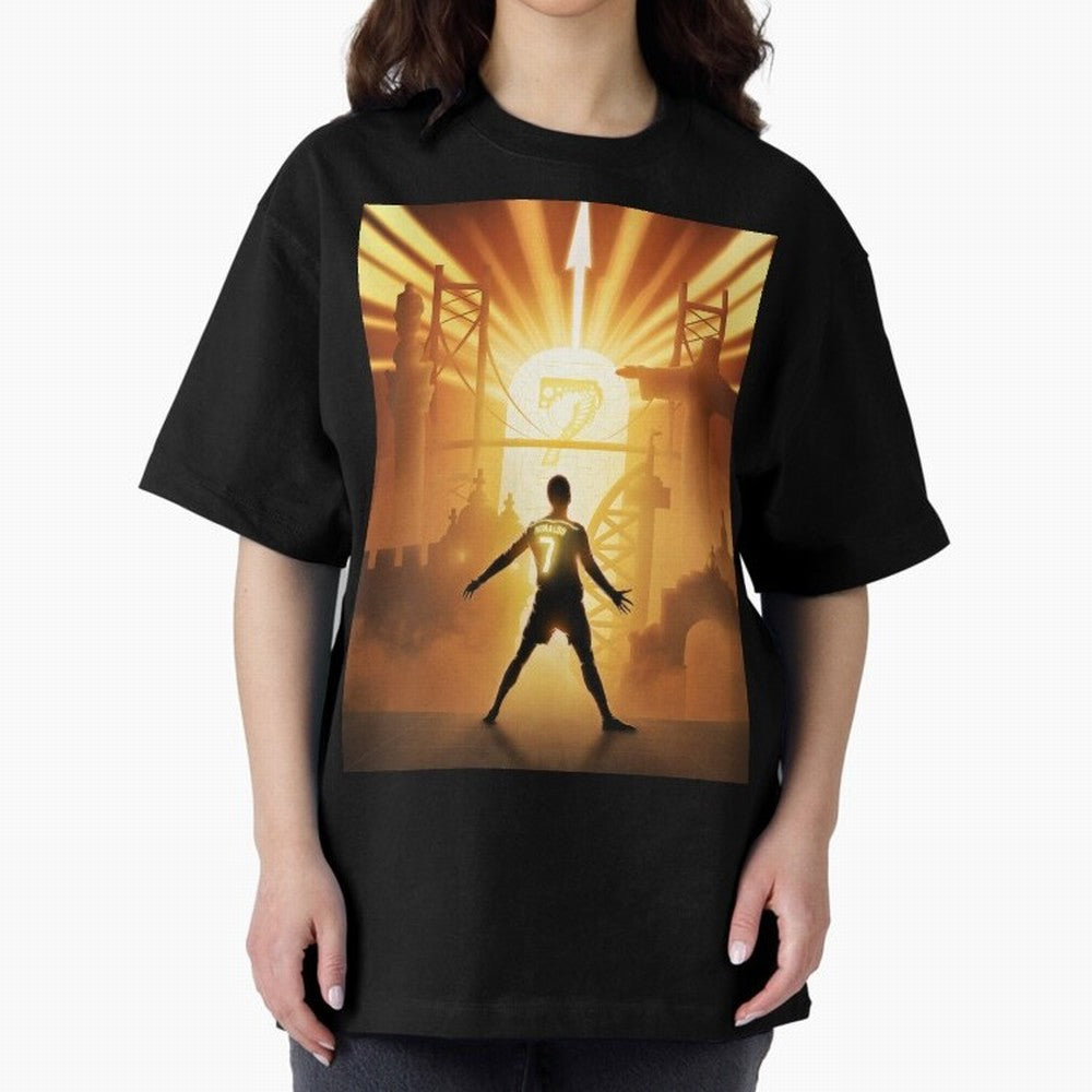 Celebration of Champions Art Poster Oversized T-Shirt Make Every Match About the FIFA World Cup 2026 USA Canada Mexico Journey through Neymar Highlights, Brazil, Portugal and Argentina Pride, Football Passion, Legendary Performances, Festival Vibes