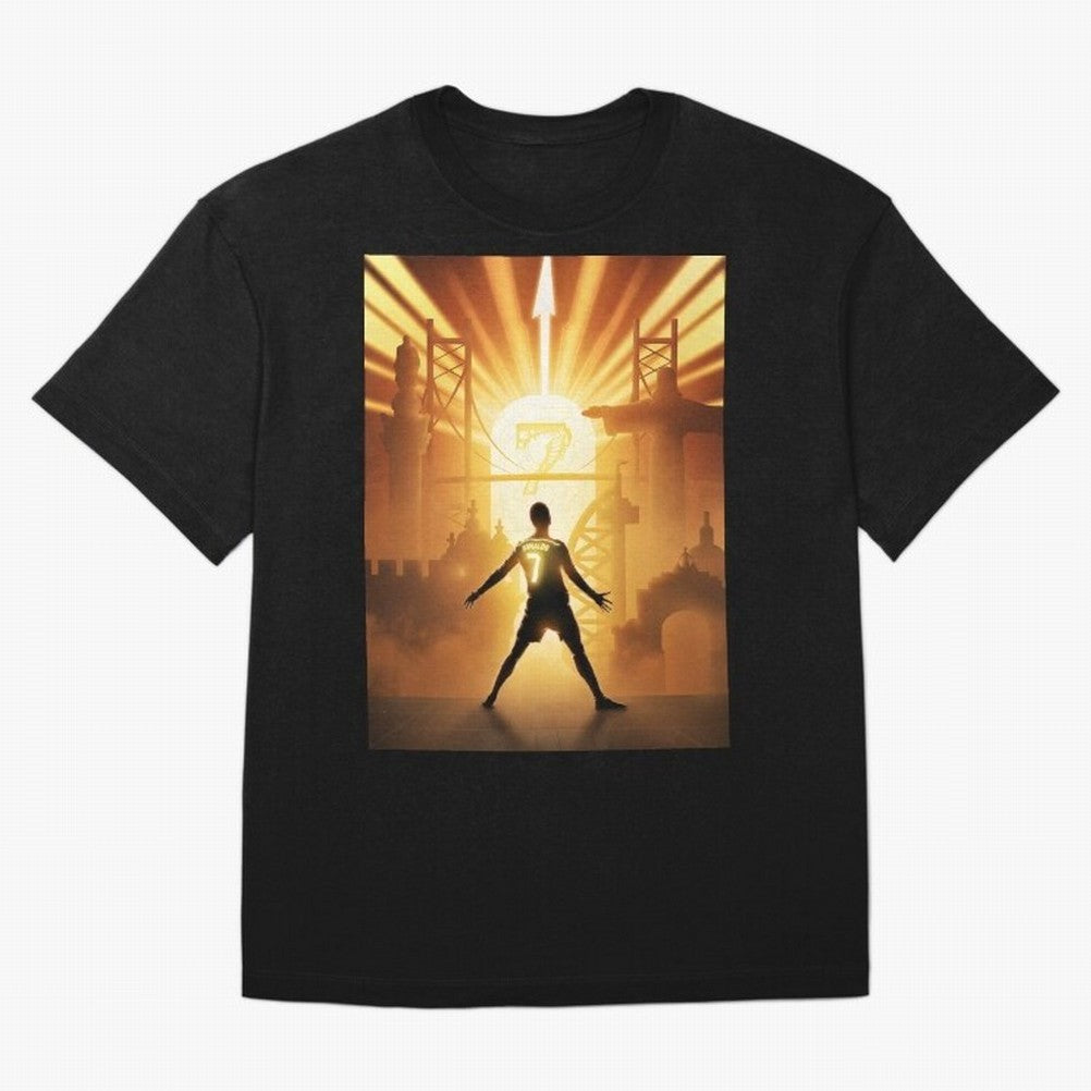 Celebration of Champions Art Poster Oversized T-Shirt Make Every Match About the FIFA World Cup 2026 USA Canada Mexico Journey through Neymar Highlights, Brazil, Portugal and Argentina Pride, Football Passion, Legendary Performances, Festival Vibes
