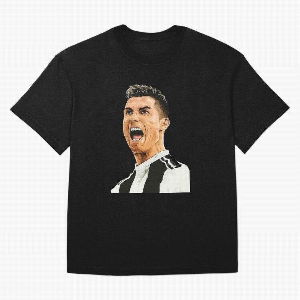 Cristiano Ronaldo Cristiano Ronaldo CR7 Oversized T-Shirt Spotlight FIFA World Cup 2026 Group Stage for Fans of Mbappe and Portugal, Bringing Stadium Memories, Football Loyalty, International Chants and Championship Tradition; Made for Die Hard