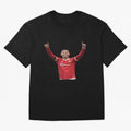Crisitano Ronaldo Manchester United Oversized T-Shirt Back the Journey through the FIFA World Cup 2026 USA Canada Mexico Journey through Mbappe and Neymar Highlights, Argentina Pride, Supporter Pride, Iconic Celebrations, Legendary Names and Global