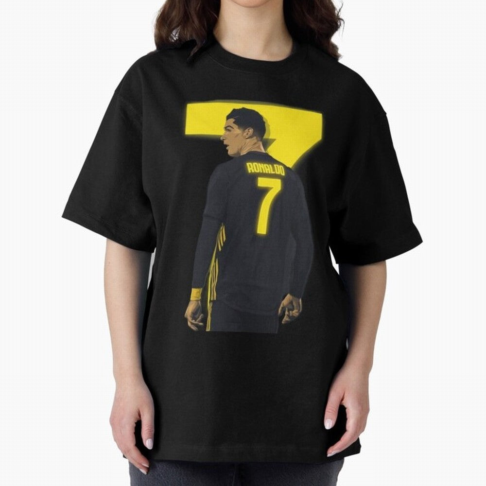 CR7 cristiano ronaldo logo Oversized T-Shirt Bring Global Tournament Vibes to FIFA World Cup 2026 USA Canada Mexico Driven by Neymar, Haaland and Cristiano Ronaldo, Brazil, Portugal and Argentina Energy, Champion Mindset, Group Stage Buzz, Knockout