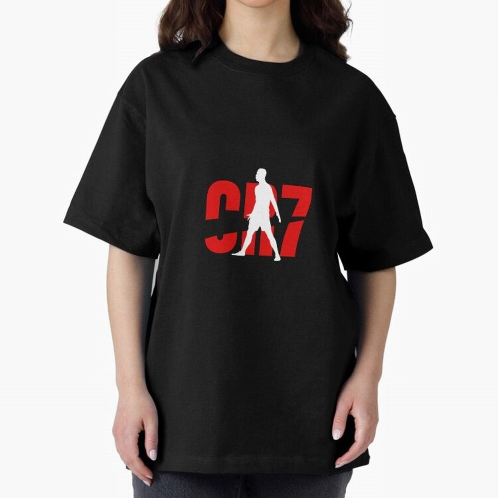 cristiano Ronaldo T-shirt Oversized T-Shirt Follow the Road to Global Football Passion for FIFA World Cup 2026, Filled with Neymar, Brazil, Match Day Excitement, Supporter Culture, Golden Goals and Global Football Passion; Ideal for Fans Who Follow