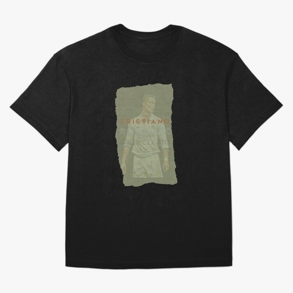 Classic Cristiano Ronaldo Oversized T-Shirt Follow Match Day Hype around FIFA World Cup 2026, Mbappe, Netherlands, Fan Favorite Moments, National Team Passion, Big Match Drama and Soccer History; Perfect for Supporters Who Want Bold Football