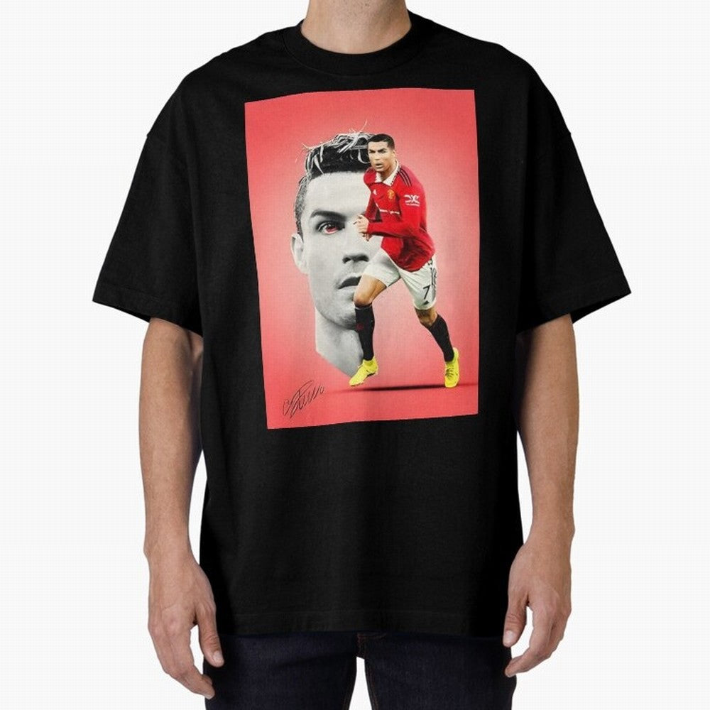 Cr7 Oversized T-Shirt Make Every Match About Global Football Passion for FIFA World Cup 2026 Group Stage, Highlighting Mbappe and Neymar, Argentina and Brazil, Goal Celebration Energy, Supporter Heritage, Football Icons and Worldwide Tournament