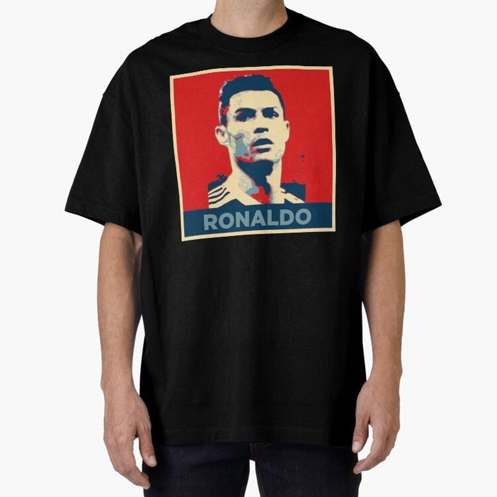 Cristiano Ronaldo Obama Style Oversized T-Shirt Discover Match Day Hype around FIFA World Cup 2026, Cristiano Ronaldo, Haaland and CR7, England, France and Netherlands, Classic Soccer Heritage, Championship Pressure, Fan Loyalty and International