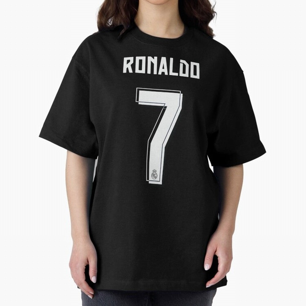 CR7, Cristiano Ronaldo, Cristiano, Ronaldo, oro, portugal, 7, number, dorsal Oversized T-Shirt Bring Supporter Culture to Match Day Hype around FIFA World Cup 2026, Haaland and Mbappe, Argentina, Classic Soccer Heritage, Championship Pressure, Fan
