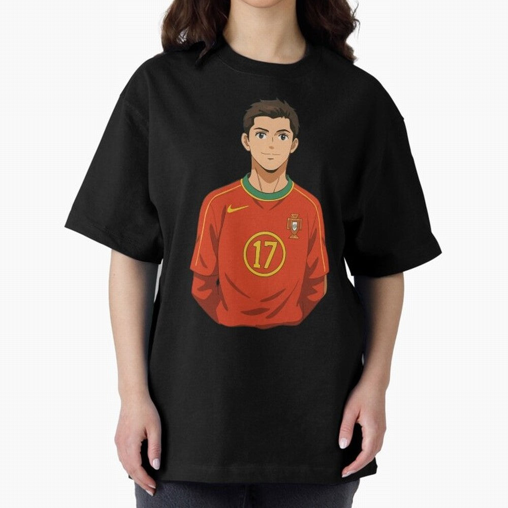 Ronaldo Oversized T-Shirt Represent Fans Who Live for Global Football Passion for FIFA World Cup 2026 Group Stage, Made for Messi, Neymar and Mbappe, France and Portugal, Football Festival Excitement, Trophy Ambitions, Country Rivalries and Star